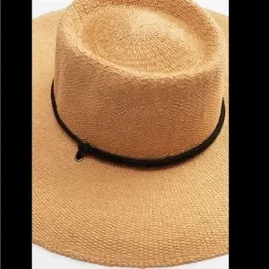Zara | Accessories | Zara Tied Woven Hat | Poshmark display picture 3